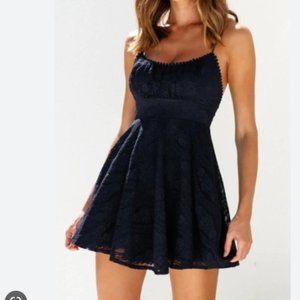 ONE AND ONLY LACE CAMI MINI DRESS